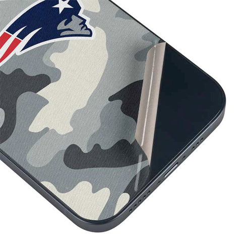 NFL New England Patriots Camo iPhone 14 Skin