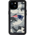 NFL New England Patriots Camo iPhone 15 Plus Waterproof Case