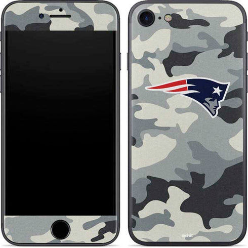 NFL New England Patriots Camo iPhone SE (2nd & 3rd Gen) Skin