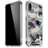 NFL New England Patriots Camo iPhone XR Clear Case