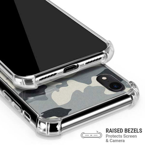 NFL New England Patriots Camo iPhone XR Clear Case