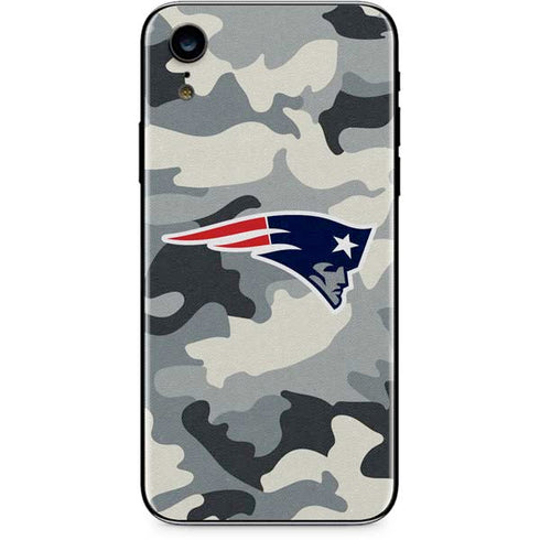 NFL New England Patriots Camo iPhone XR Skin