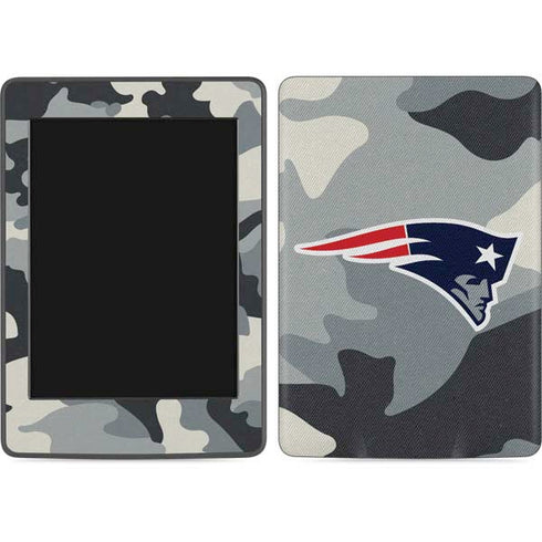 NFL New England Patriots Camo Amazon Kindle Skin