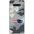 NFL New England Patriots Camo LG Stylo 6 Clear Case