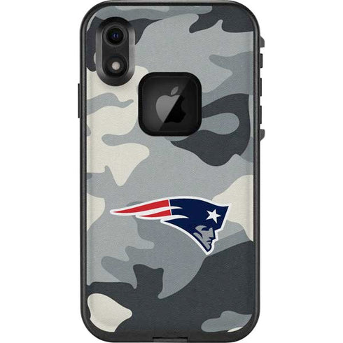 NFL New England Patriots Camo LifeProof Fre iPhone Skin