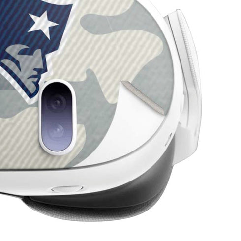 NFL New England Patriots Camo Meta Quest 3 Skin