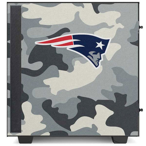 NFL New England Patriots Camo NZXT H510 Compact ATX Mid-Tower Case Skin