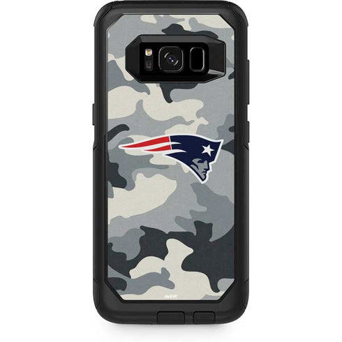 NFL New England Patriots Camo Otterbox Commuter Galaxy Skin