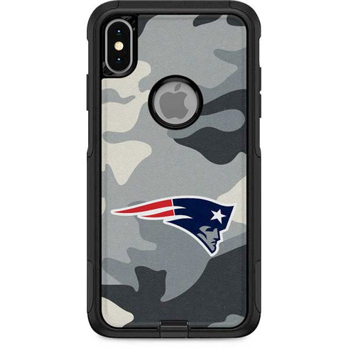 NFL New England Patriots Camo Otterbox Commuter iPhone Skin