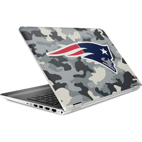 NFL New England Patriots Camo HP Pavilion Skin