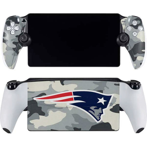 NFL New England Patriots Camo PlayStation Portal Remote Player Skin