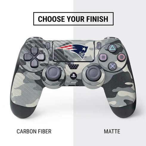 NFL New England Patriots Camo PS4 Controller Skin