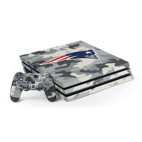 NFL New England Patriots Camo PS4 Pro Bundle Skin