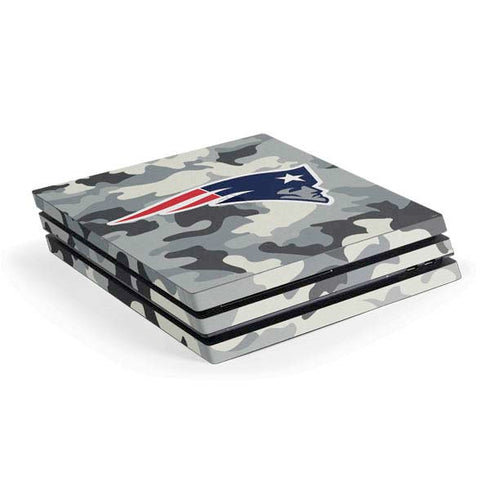 NFL New England Patriots Camo PS4 Pro Console Skin