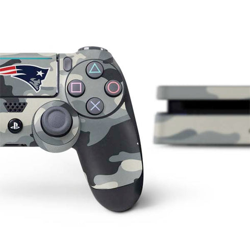 NFL New England Patriots Camo PS4 Slim Bundle Skin