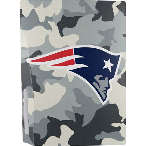 NFL New England Patriots Camo PS5 Bundle Skin