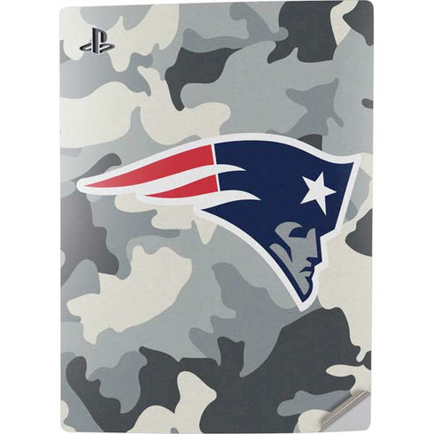NFL New England Patriots Camo PS5 Digital Edition Console Skin