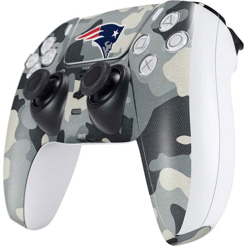 NFL New England Patriots Camo PS5 Controller Skin