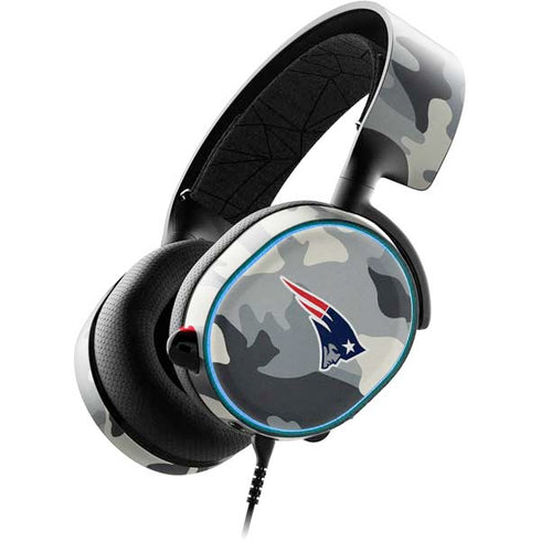 NFL New England Patriots Camo SteelSeries Arctis 3 Skin
