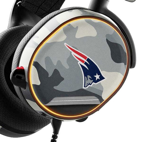 NFL New England Patriots Camo SteelSeries Arctis 3 Skin