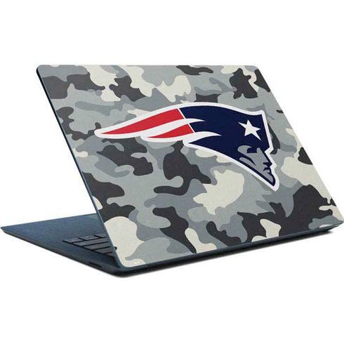 NFL New England Patriots Camo Surface Laptop Skin