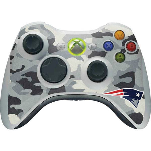 NFL New England Patriots Camo Xbox 360 Wireless Controller Skin
