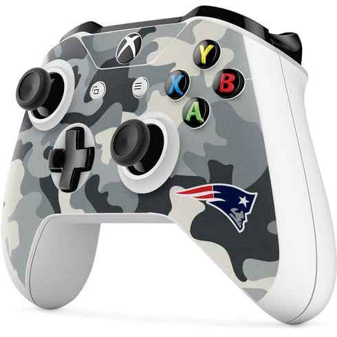 NFL New England Patriots Camo Xbox One S Controller Skin