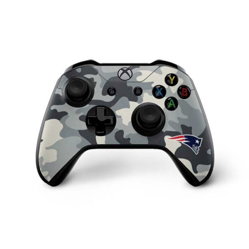 NFL New England Patriots Camo Xbox One X Bundle Skin