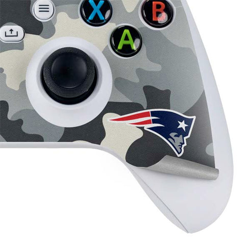 NFL New England Patriots Camo Xbox Series S Bundle Skin