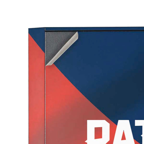 NFL New England Patriots Corsair 4000D Tempered Glass Mid-Tower ATX Case Skin