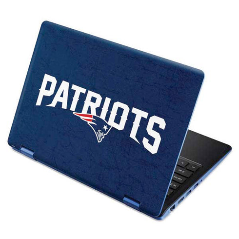 NFL New England Patriots Distressed Aspire R11 11.6in Skin