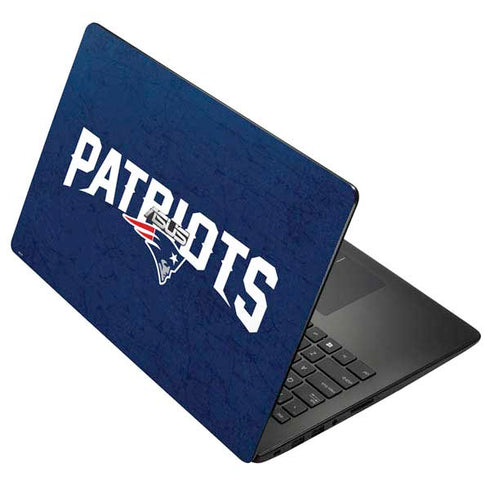 NFL New England Patriots Distressed Asus X502CA 15.6 Skin