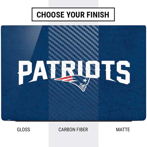 NFL New England Patriots Distressed Dell Vostro Skin