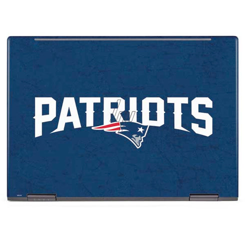 NFL New England Patriots Distressed HP Envy Skin