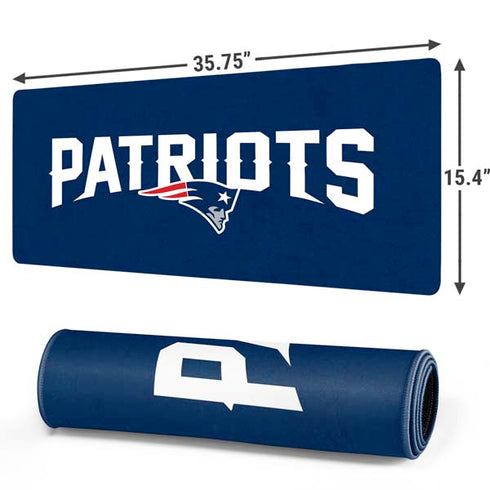 NFL New England Patriots Distressed Gaming Mouse Pad