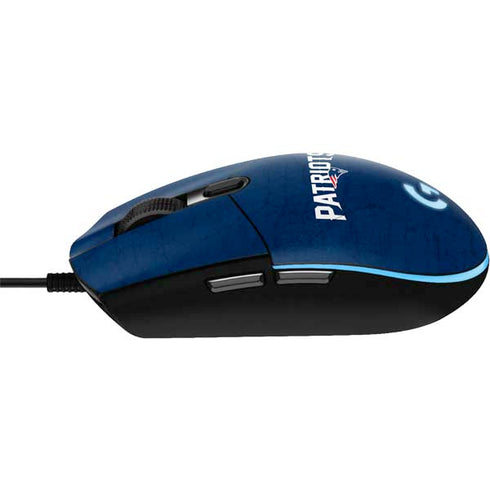 NFL New England Patriots Distressed G203 Prodigy RGB Wired Gaming Mouse Skin