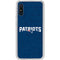 NFL New England Patriots Distressed Galaxy A10e Clear Case