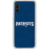 NFL New England Patriots Distressed Galaxy A10e Clear Case