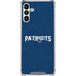 NFL New England Patriots Distressed Galaxy A13 5G Clear Case