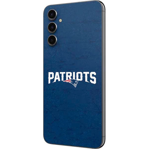 NFL New England Patriots Distressed Galaxy A14 5G Skin