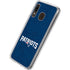 NFL New England Patriots Distressed Galaxy A20 Clear Case