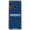 NFL New England Patriots Distressed Galaxy A30 Clear Case
