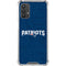 NFL New England Patriots Distressed Galaxy A32 5G Clear Case
