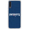 NFL New England Patriots Distressed Galaxy A50 Clear Case