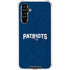 NFL New England Patriots Distressed Galaxy A54 5G Clear Case