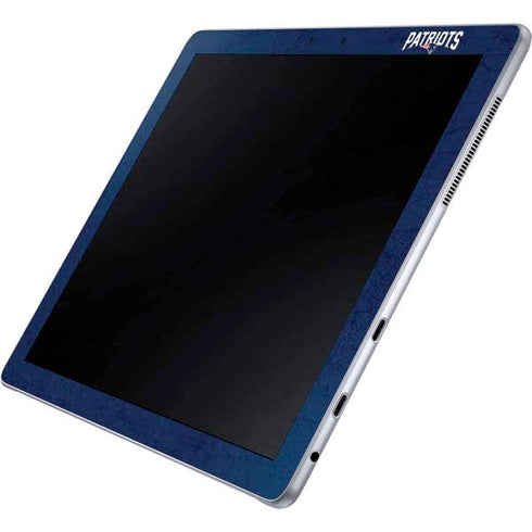 NFL New England Patriots Distressed Galaxy Book 12in Skin
