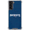 NFL New England Patriots Distressed Galaxy S21 5G Clear Case