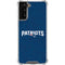 NFL New England Patriots Distressed Galaxy S21 FE Clear Case