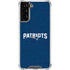 NFL New England Patriots Distressed Galaxy S21 FE Clear Case