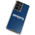 NFL New England Patriots Distressed Galaxy S21 Ultra 5G Clear Case